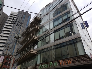 신호빌딩 건물 사진